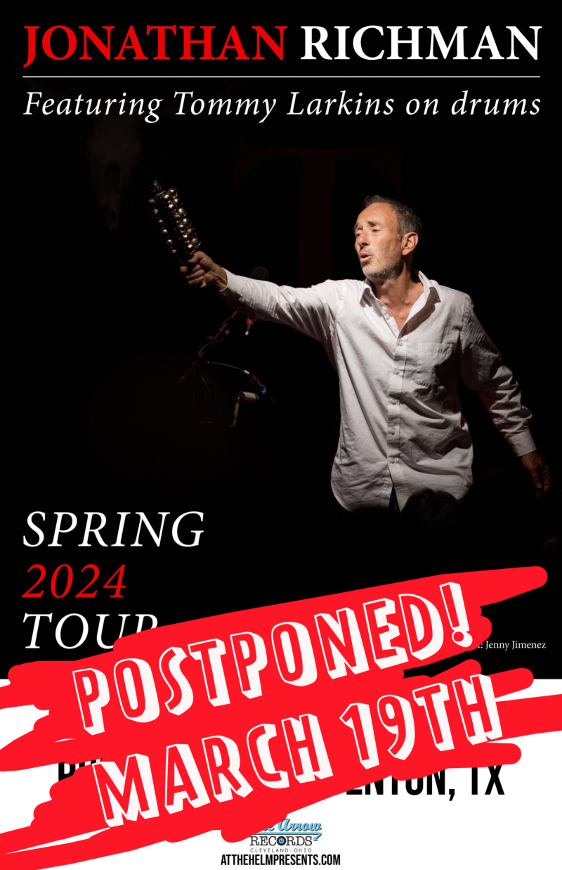 Jonathan Richman at The Englert Theatre