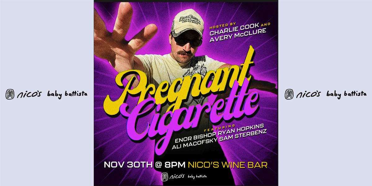 Pregnant Cigarette | Standup Comedy Show (w\/ Ali Macofsky, Enor Bishop)