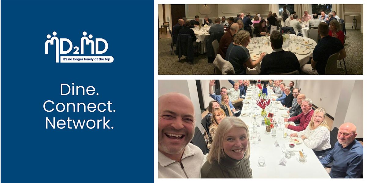 Business leader networking dinner Manchester