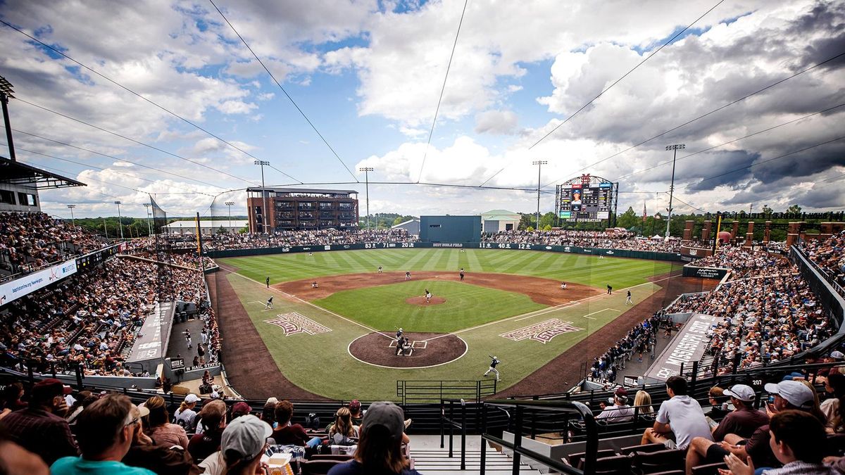 Parking Mississippi State Bulldogs at Southern Miss Golden Eagles Baseball