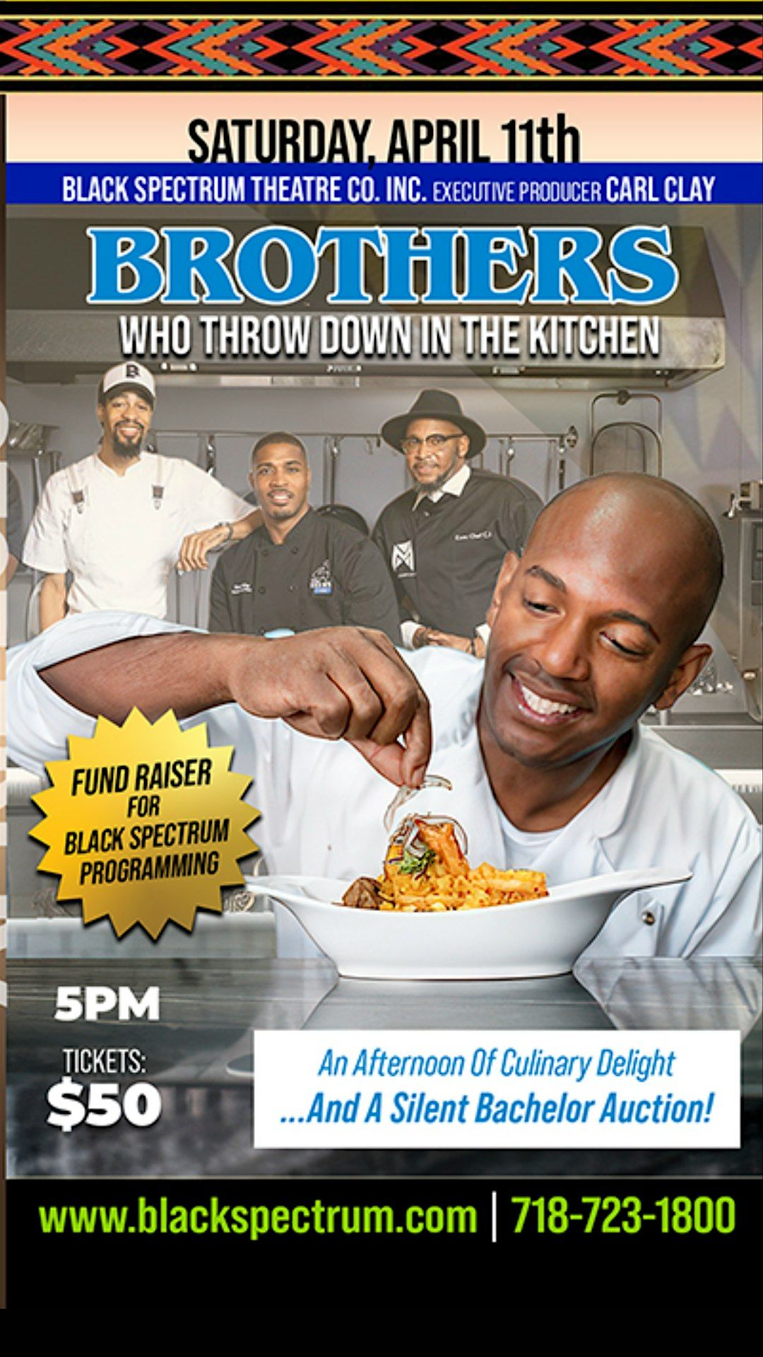 Black Spectrum Theatre Co. Inc. Brothers Who Throw Down In The Kitchen