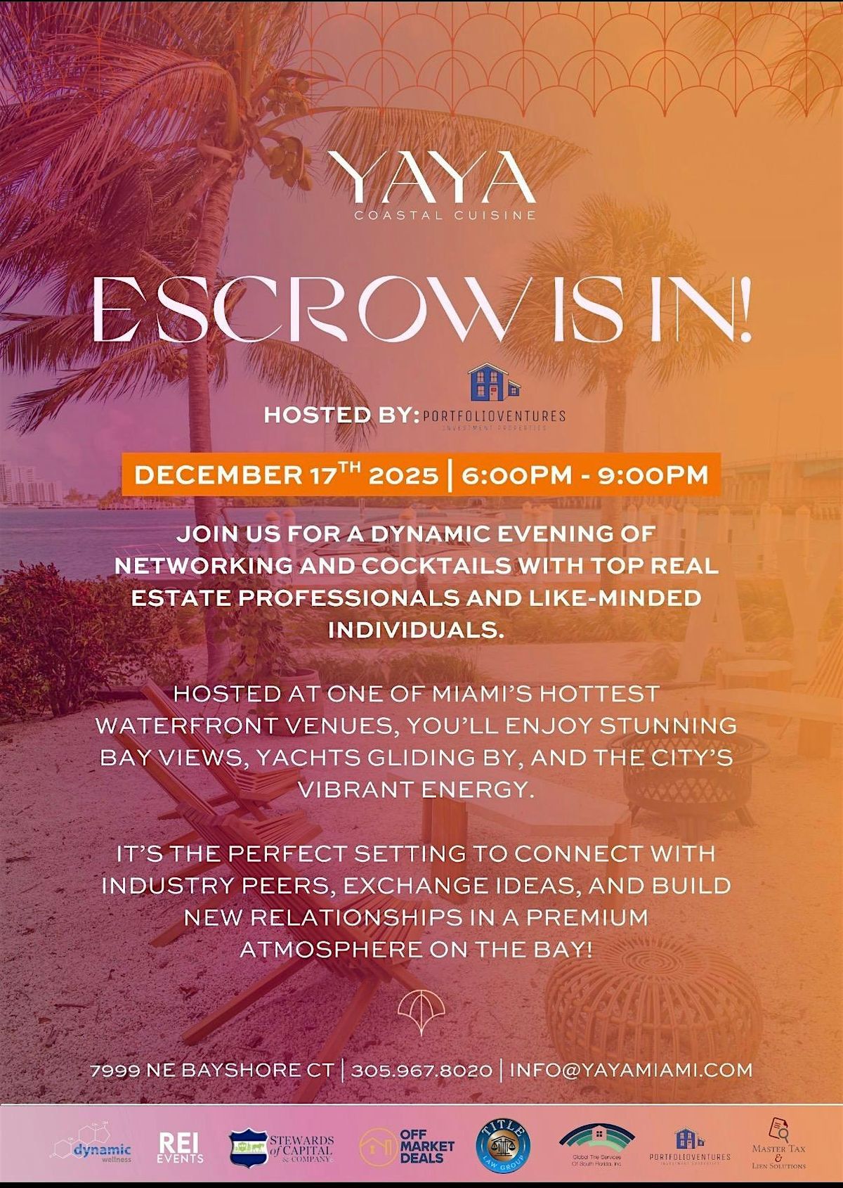 ESCROW IS IN