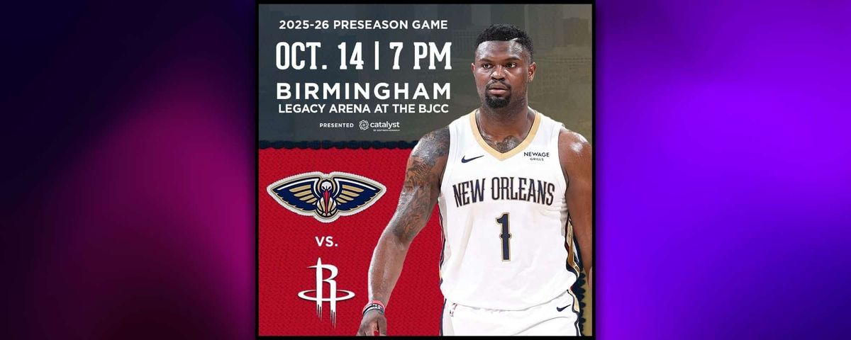 Parking New Orleans Pelicans at Houston Rockets