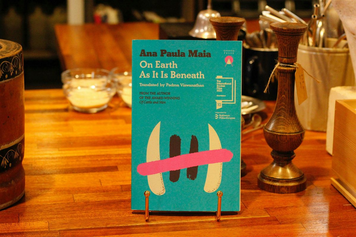 Book signing with International Booker Prize nominee, Ana Paula Maia