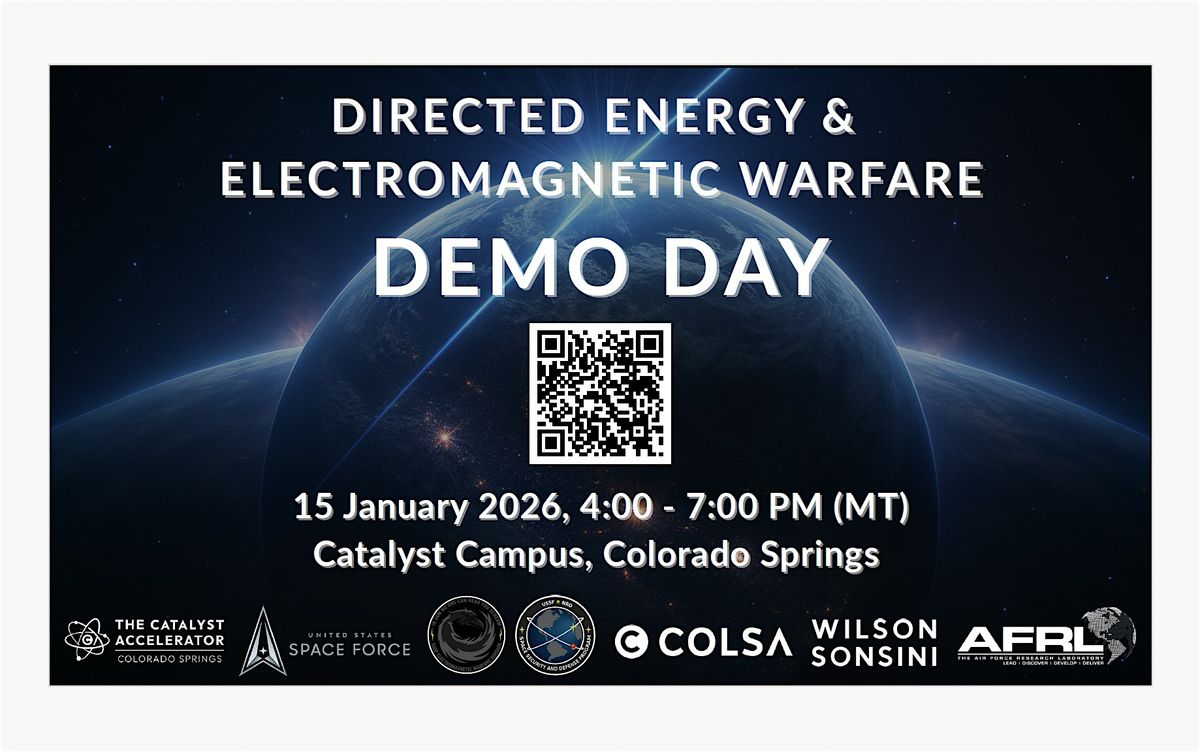 Directed Energy & Electromagnetic Warfare Demo Day