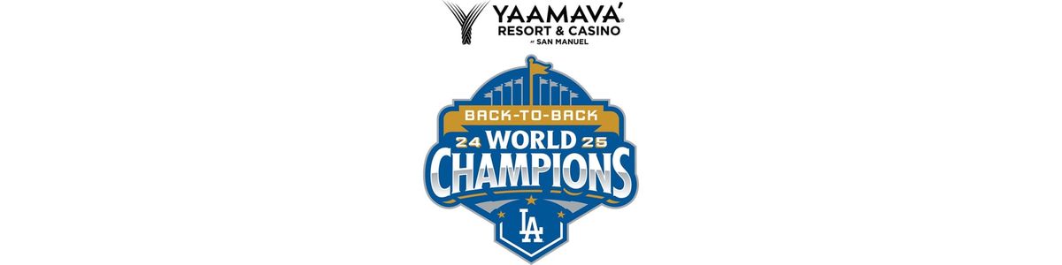 2025 Los Angeles Dodgers World Series Champion Rally at Dodger Stadium