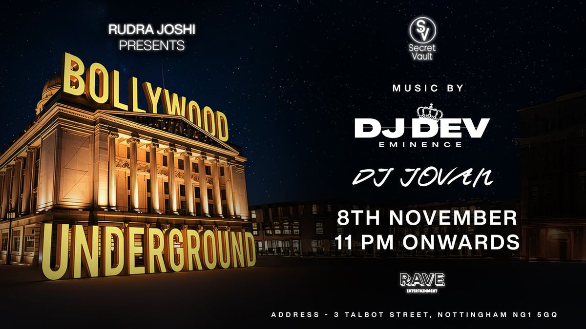 \ud83e\udea9 Bollywood Underground: The Secret Vault (08.11.25)