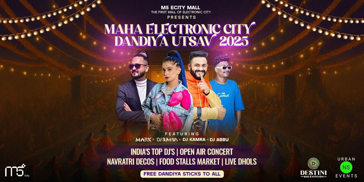 M5 Mall Presents Maha Dandiya Celebration 2025