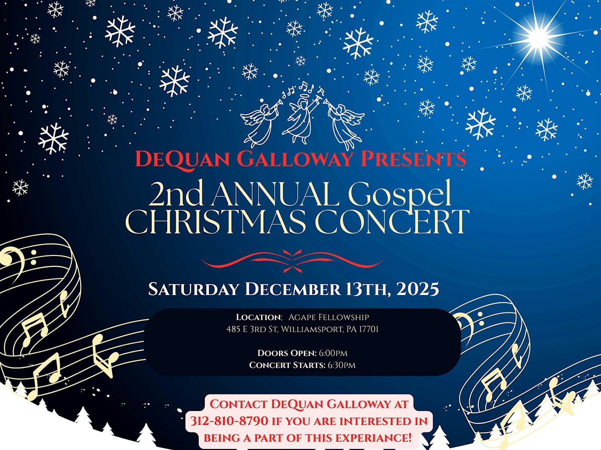 2nd Annual Gospel Christmas Concert