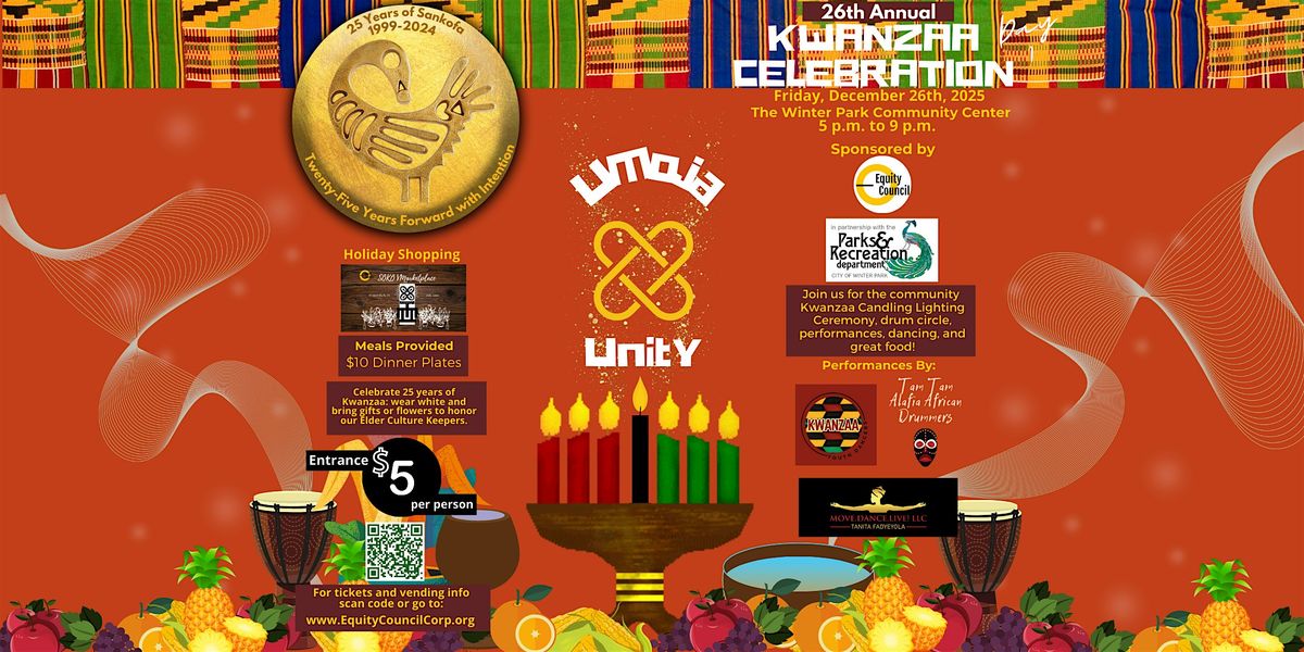 Central Florida's 26th Annual Kwanzaa Celebration Day 1 Umoja - Unity