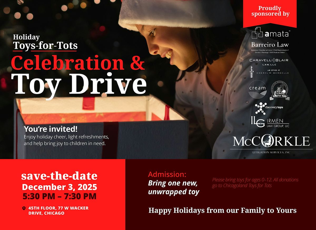 Holiday Toys for Tots Celebration & Toy Drive