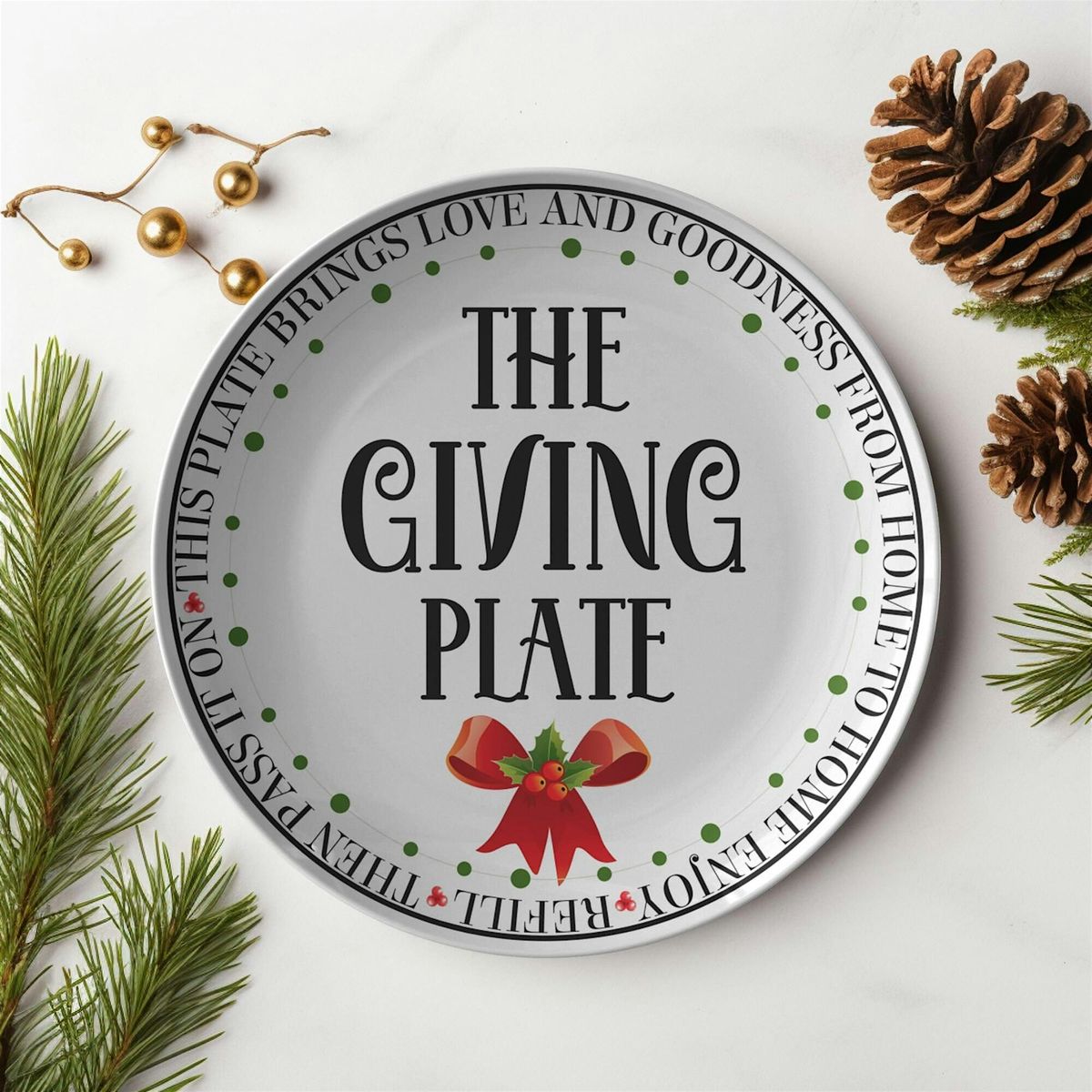 The Giving Plate- Make a sharing plate