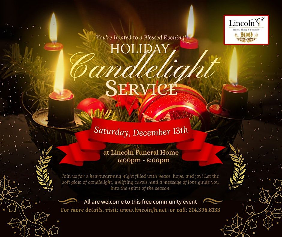Holiday Candlelight Service