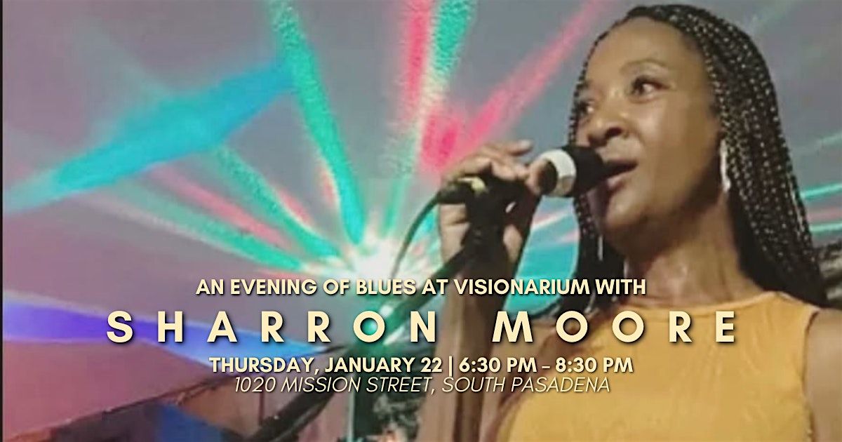 An Evening of Blues with Sharron Moore