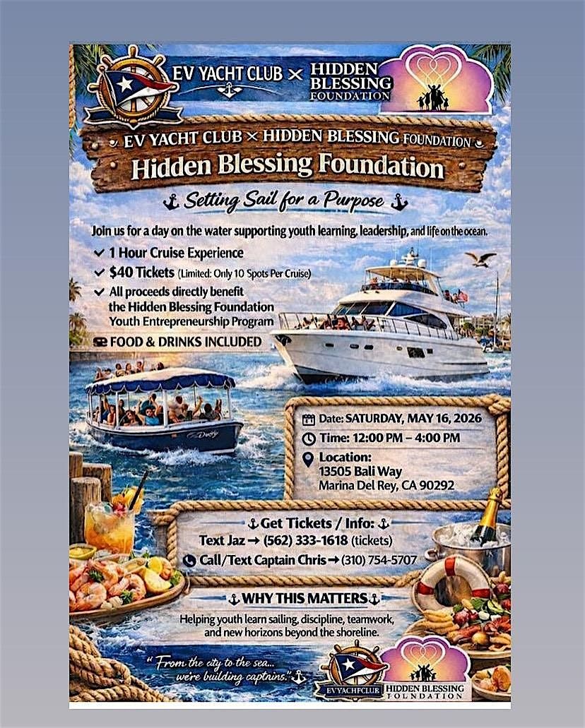 Setting Sail for a Purpose: Hidden Blessing Foundation