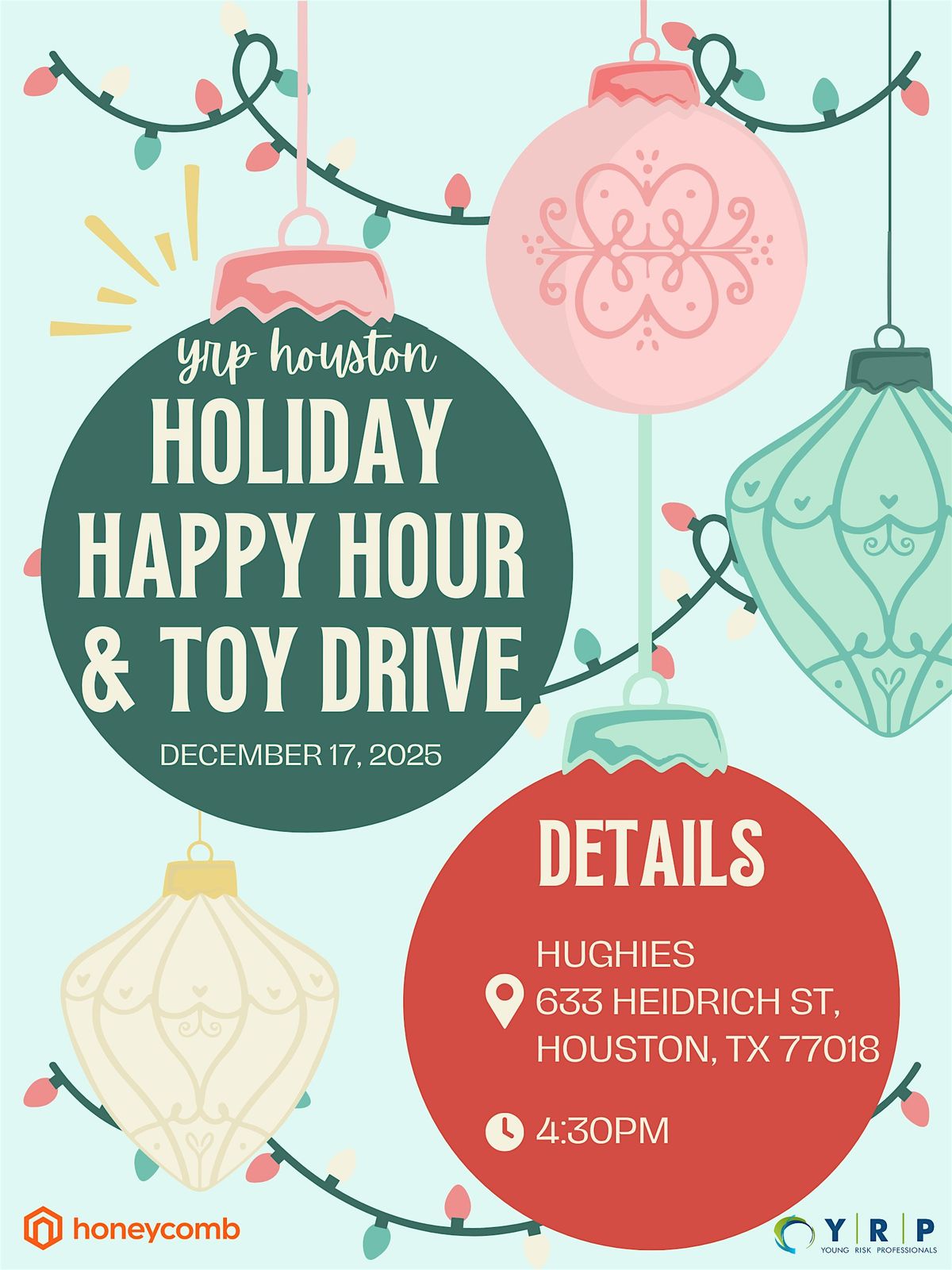 YRP Houston Holiday Happy Hour and Toy Drive