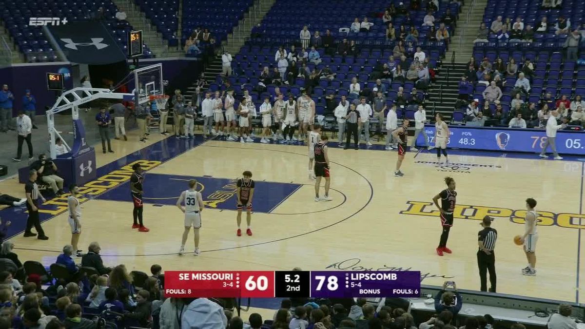 Southeast Missouri Redhawks vs. Lipscomb Bisons