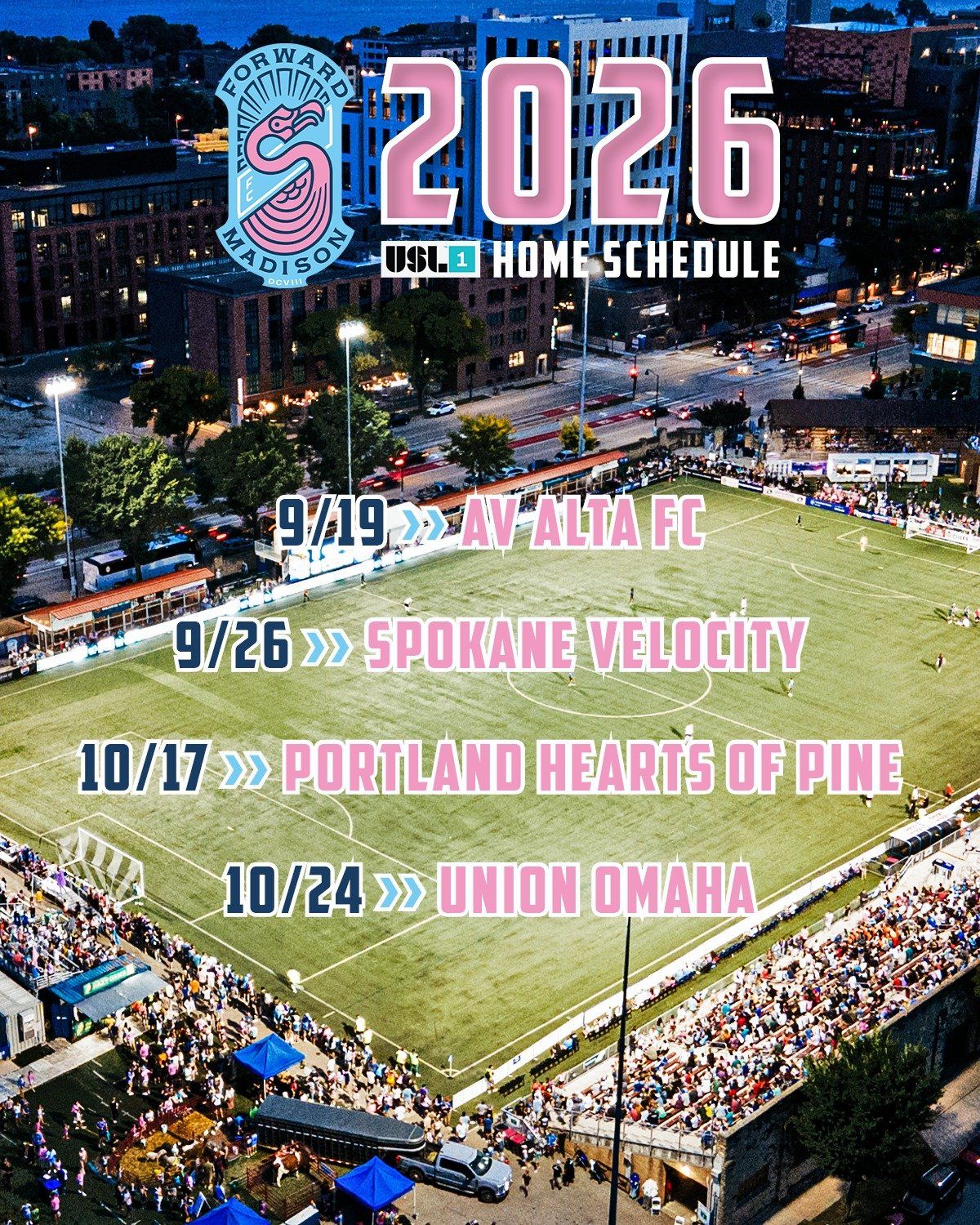 Portland Hearts of Pine vs. Union Omaha