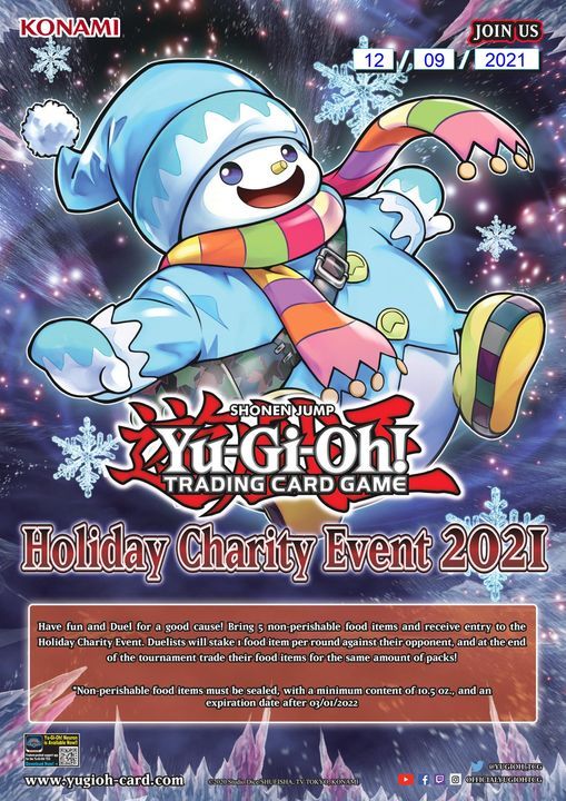 Yugioh Holiday Charity Event! Phoenix Rising Games and Comics