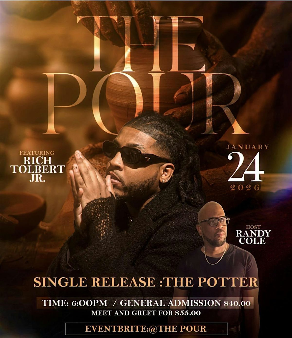 THE POUR  featuring  RICH TOLBERT JR.  \/ THE POTTER SINGLE RELEASE
