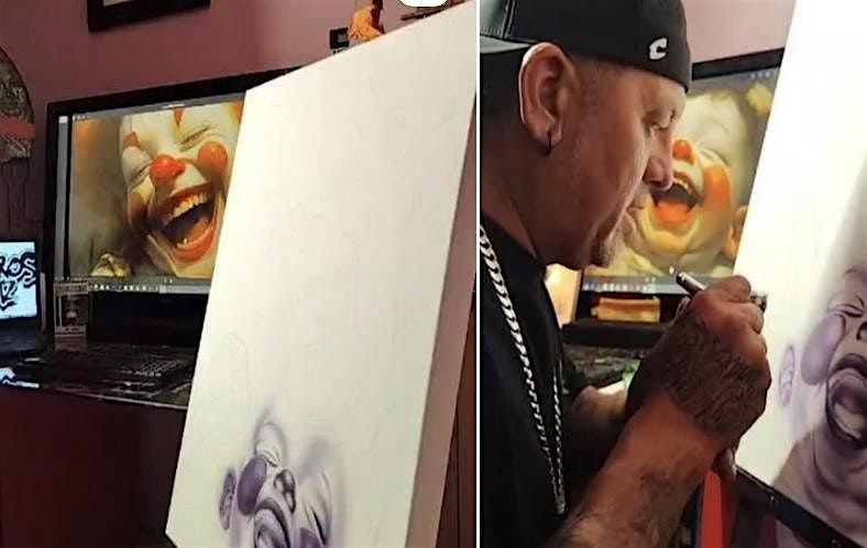 L.O.C.A Airbrush Workshop with Mr. Bizar