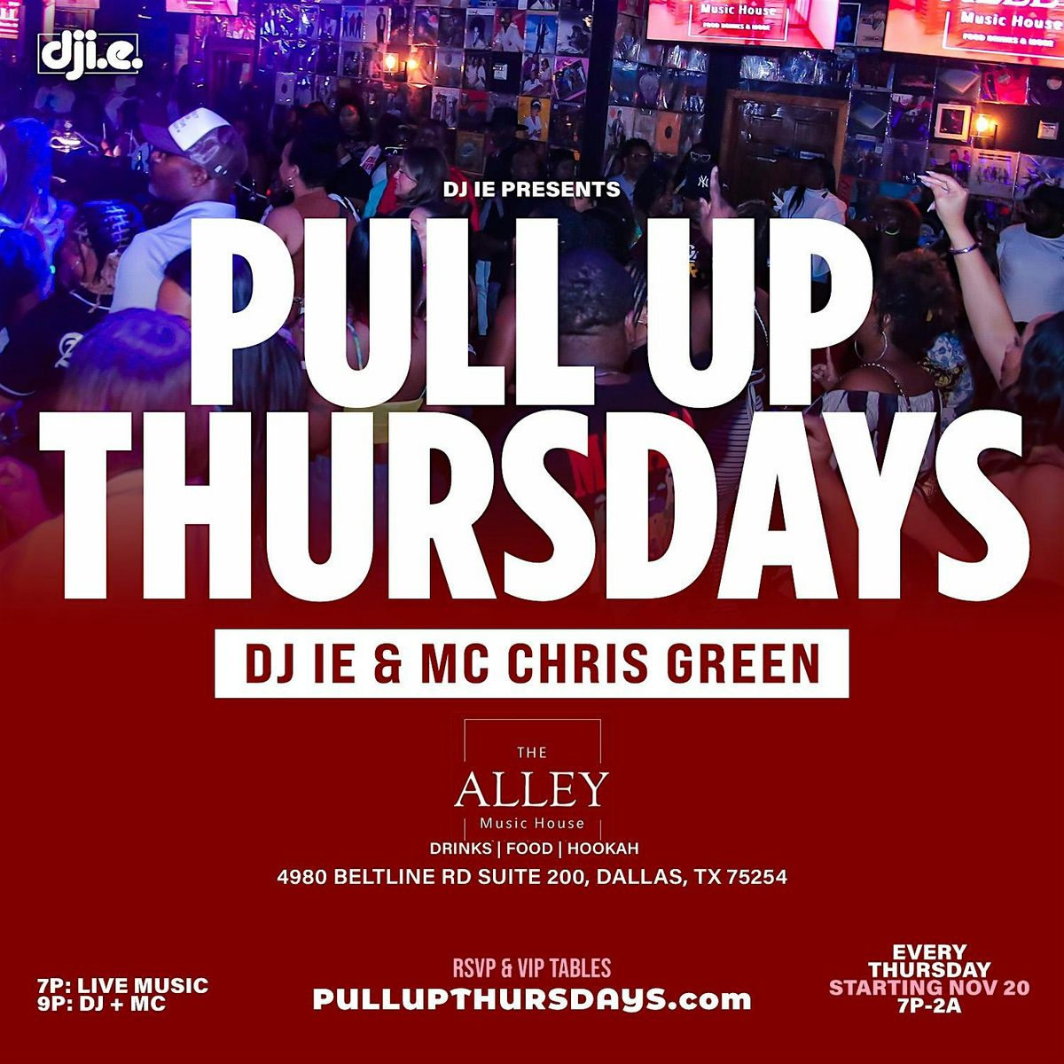 Pull Up Thursdays @ The Alley Music House