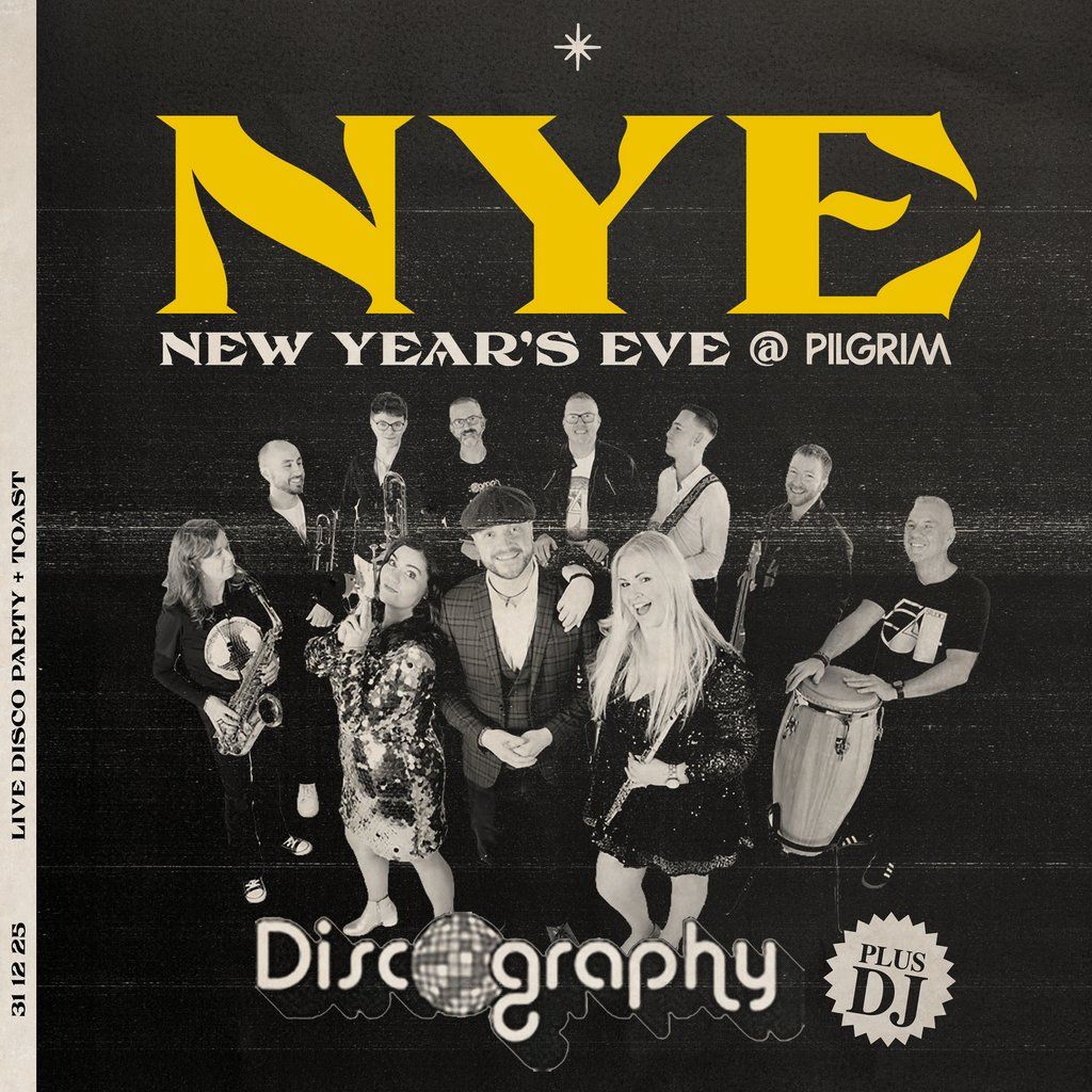 NYE 2025 Party! Discography live discofunk band + DJ + toast