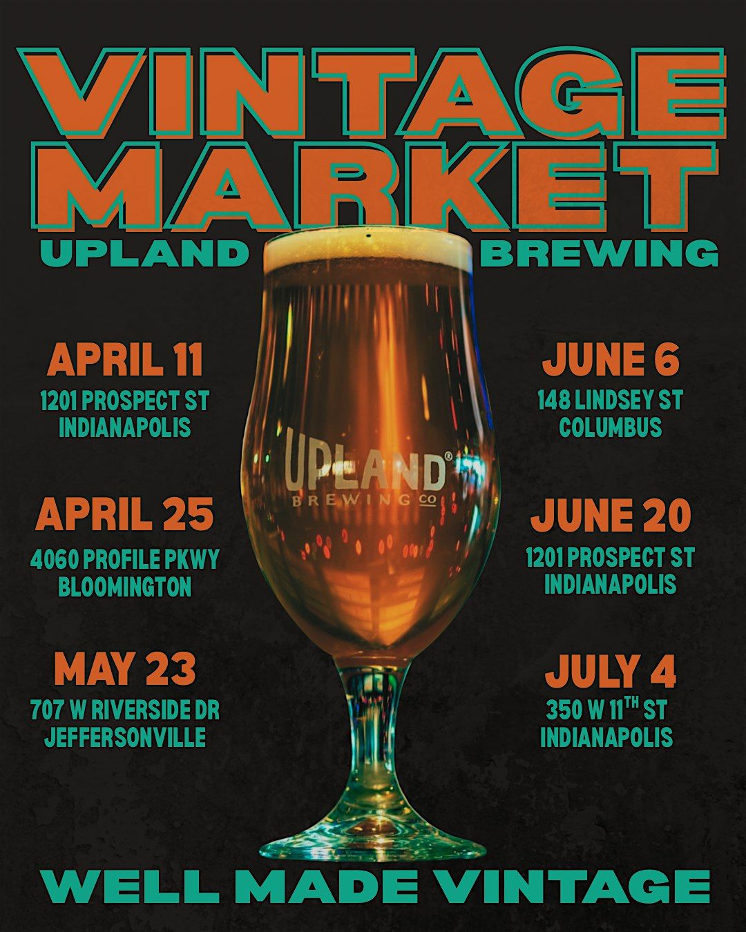 Vintage Markets @ Upland Brewery