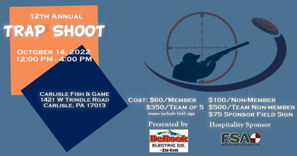 2022 Annual Trap Shoot Carlisle Fish and Game October 14, 2022