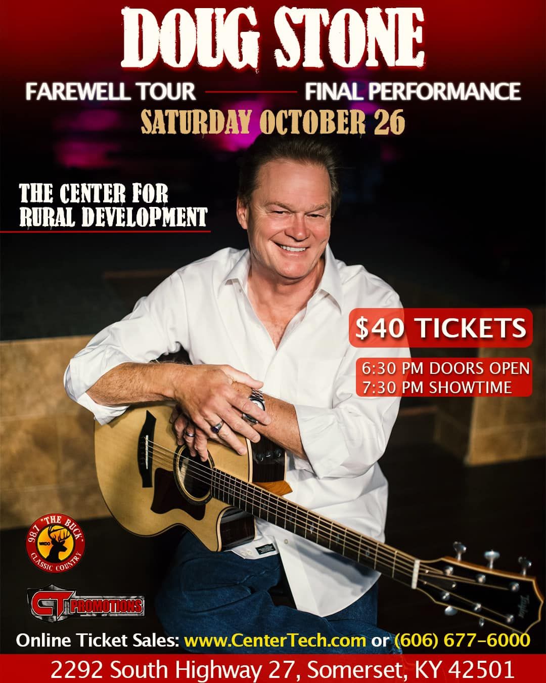 Doug Stone at Imperial Theatre - GA