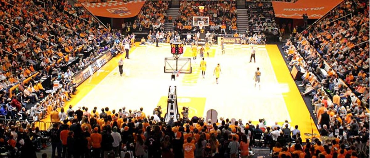 LSU Tigers at Tennessee Volunteers Mens Basketball