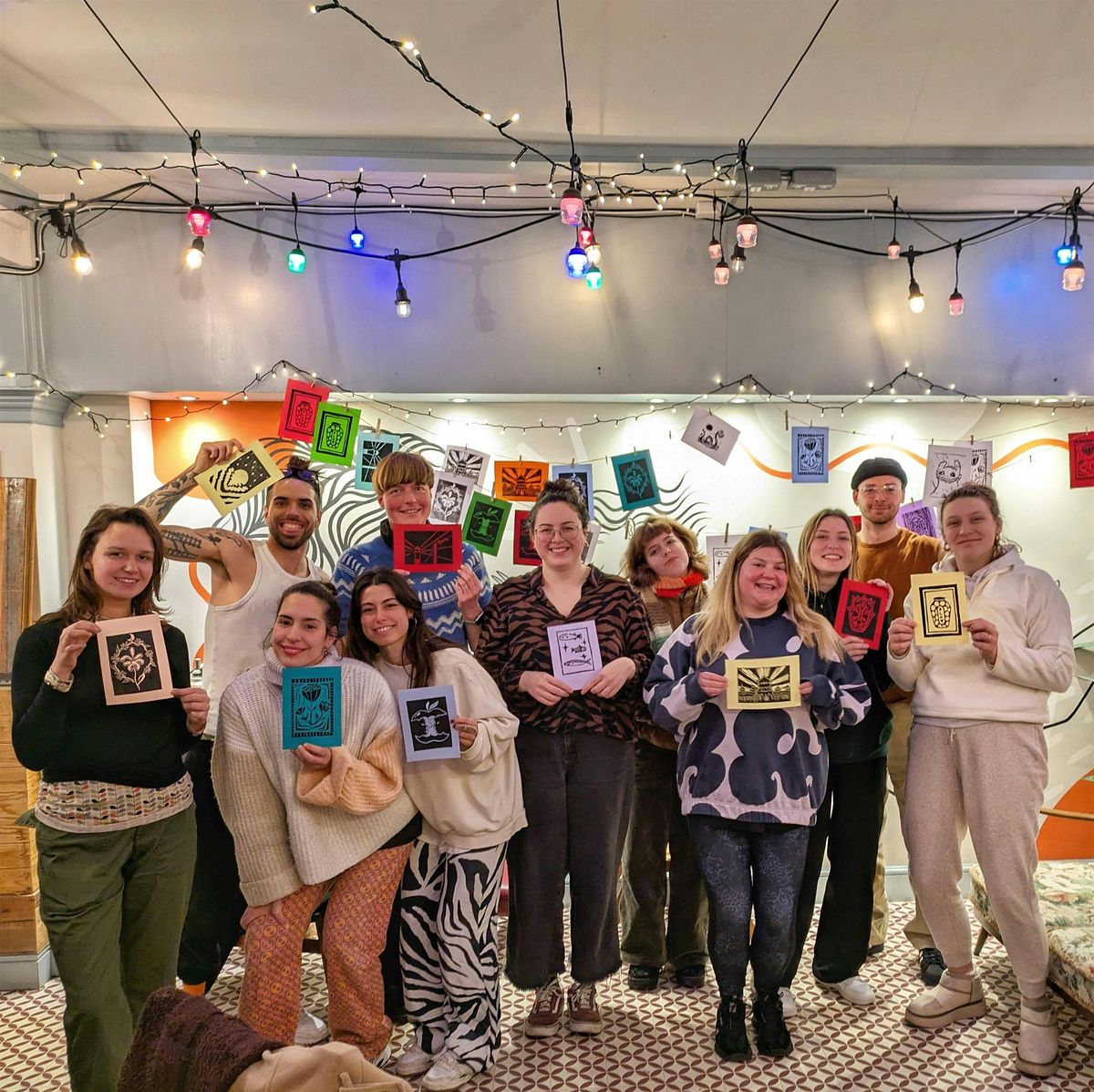 Lino Printing @ The Greenhouse Brighton