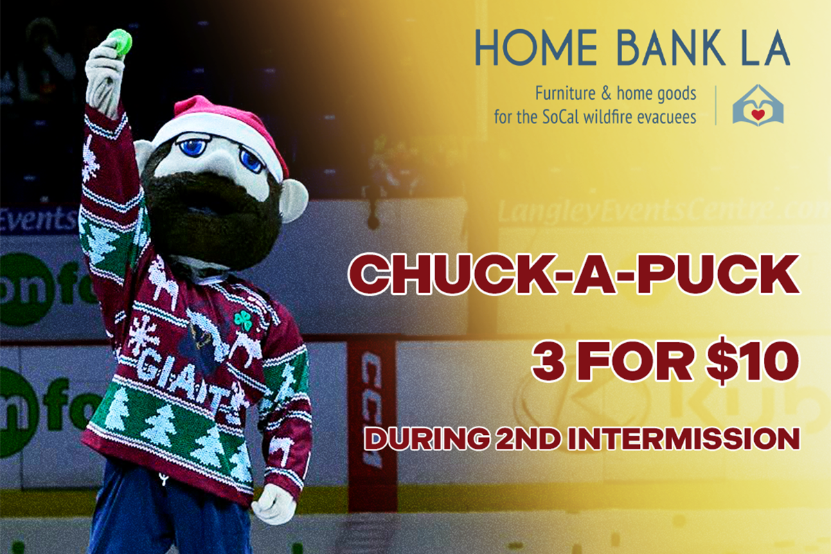 Parking Vancouver Giants at Tri-City Americans