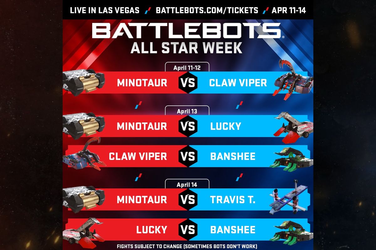 BattleBots: Destruct-a-thon at BattleBots Arena Behind Horseshoe Las Vegas