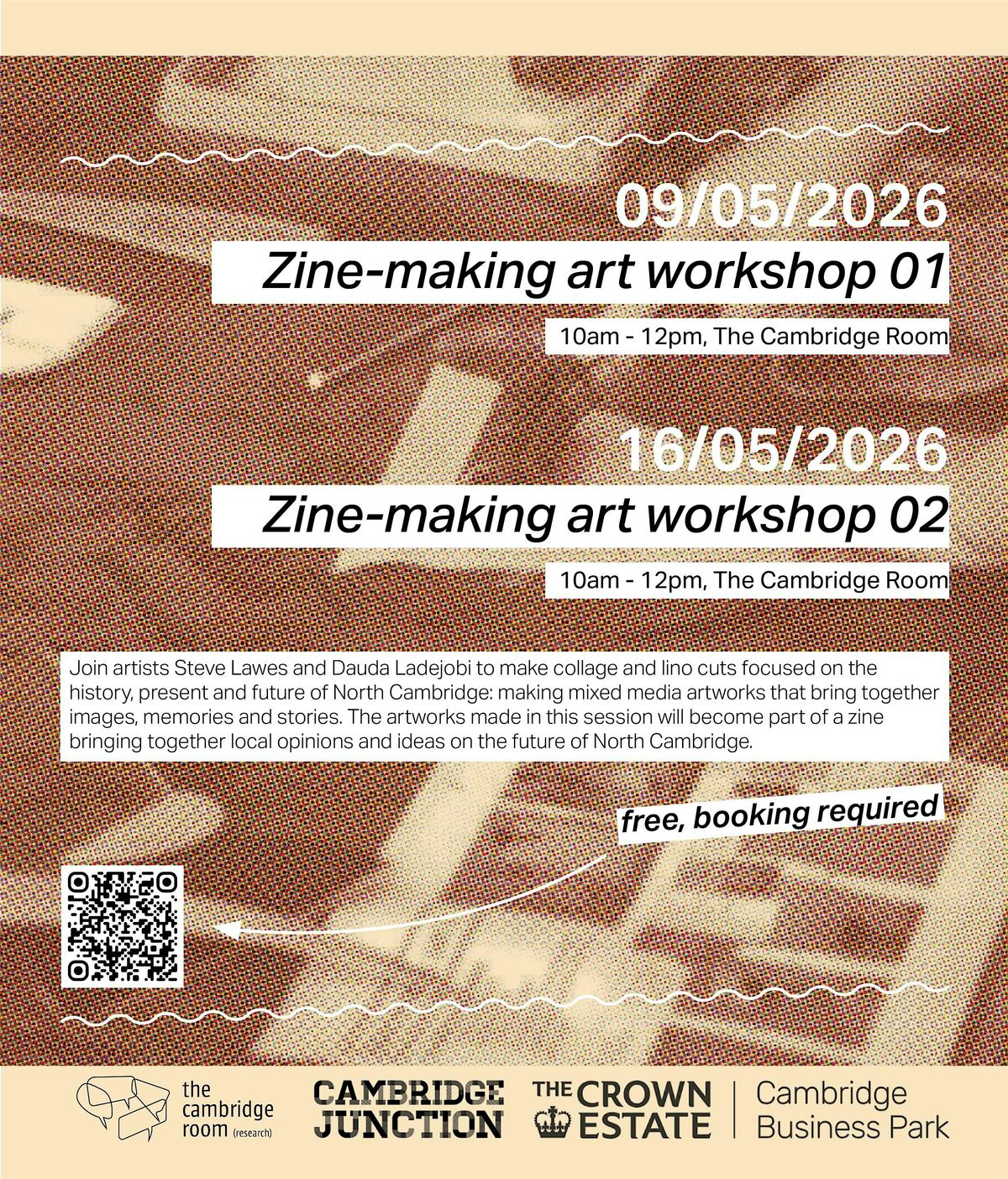 Zine-making Workshop 02: an inclusive future for North Cambridge
