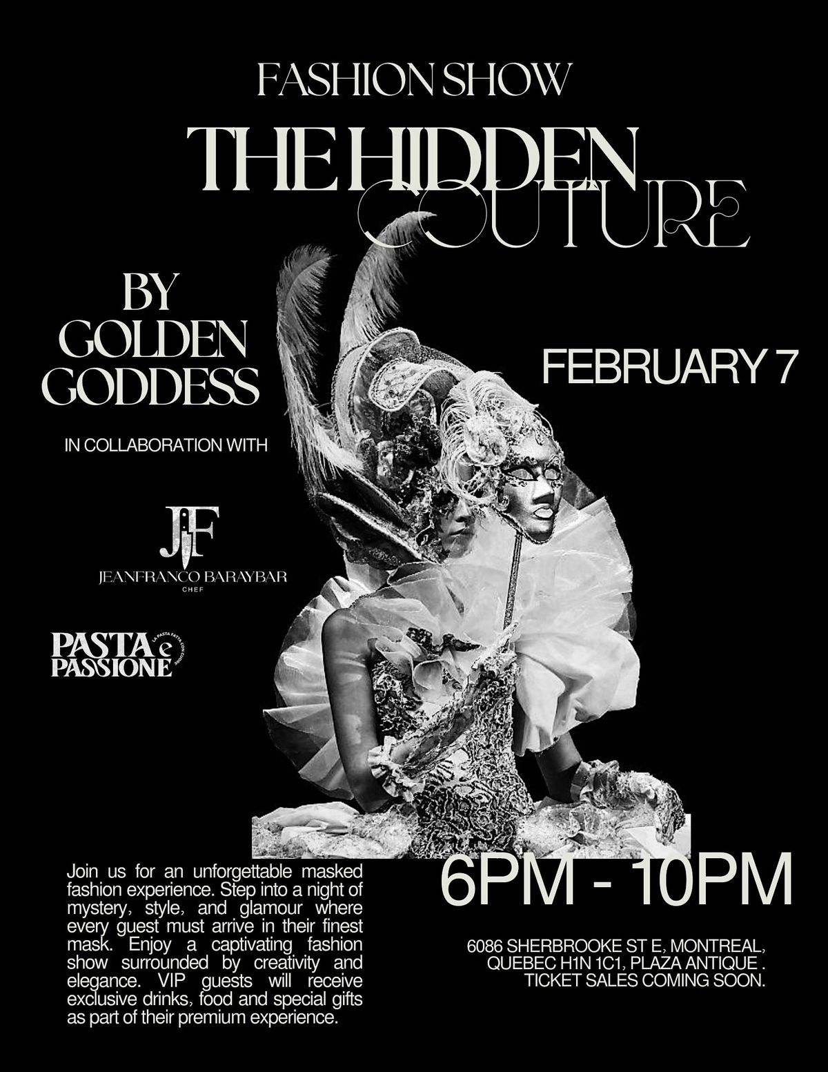 The Hidden Couture - VIP Experience and General Admission