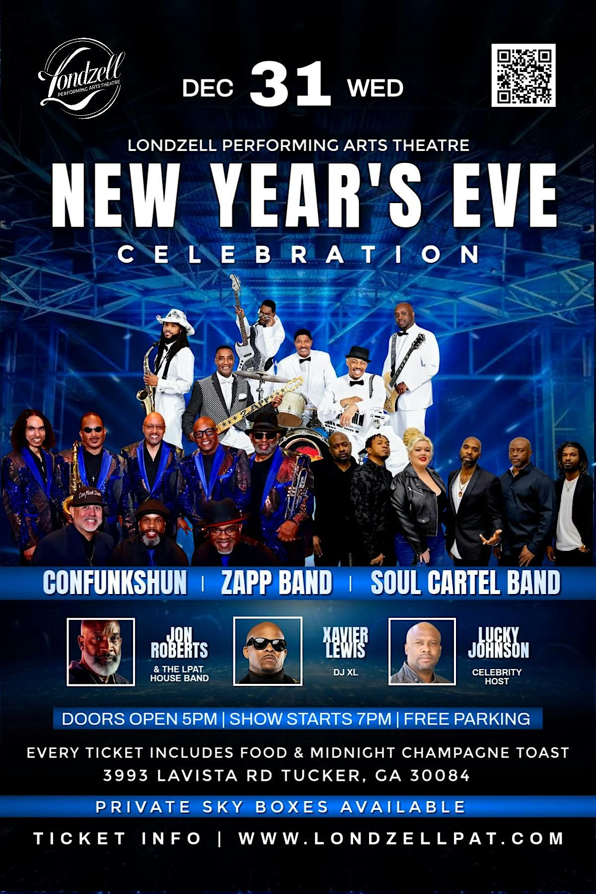 ConFunkShun and Zapp New Year's Eve Celebration