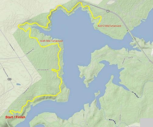 Caesar Creek Trail Map Topo Trail Run Series Race #5 | Caesar Creek Lake, U.s. Army Corps Of  Engineers, Louisville District, Waynesville, Oh | February 5, 2022