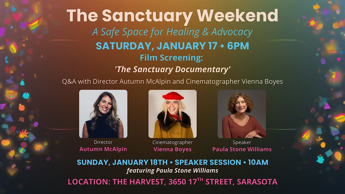 The Sanctuary Weekend: Film Screening & Speaker Paula Stone Williams