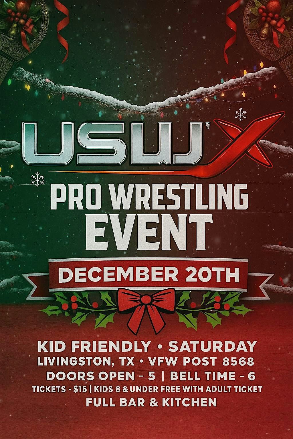 USWX December to Remember! PRO WRESTLING
