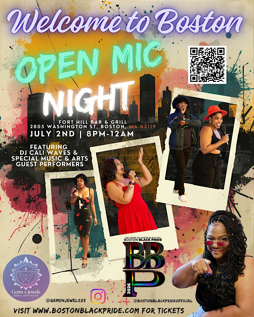 Welcome to Boston Open Mic
