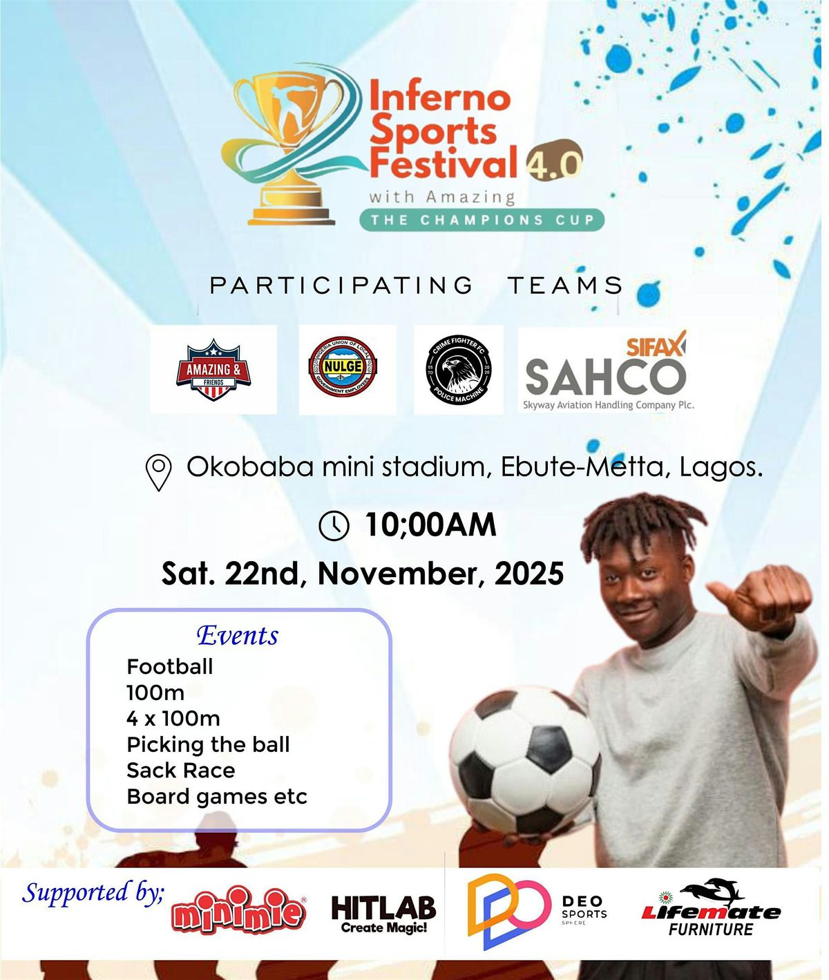 Inferno Sports Festival with Amazing 4.0 - THE CHAMPIONS CUP