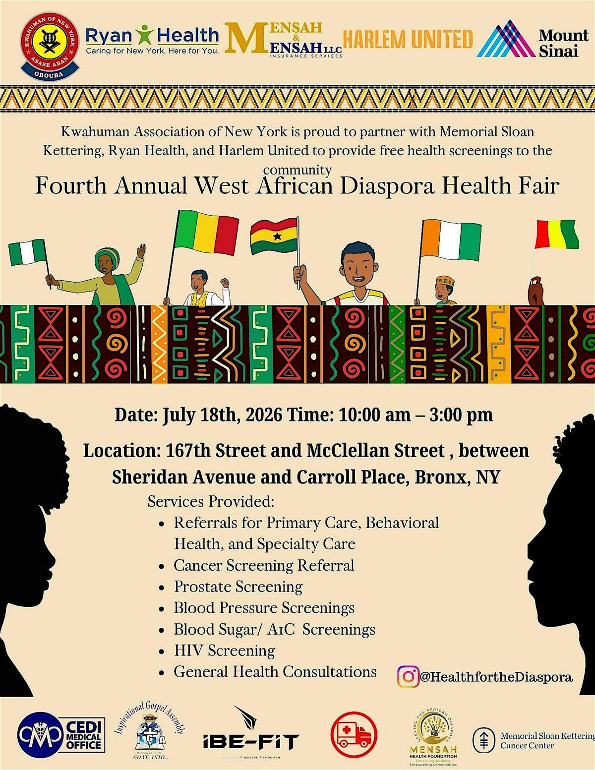 4th Annual West African Diaspora Health Fair