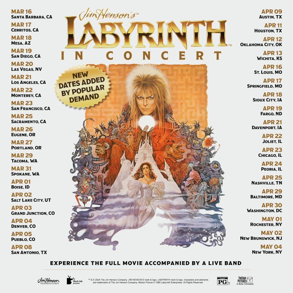 Jim Hensons Labyrinth in Concert at Royal Concert Hall