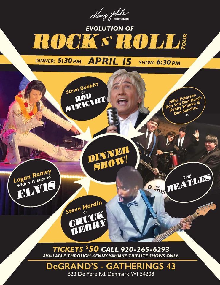 Logan Ramey as Elvis in Kenny Yahnke Tribute Shows Evolution of Rock N ...