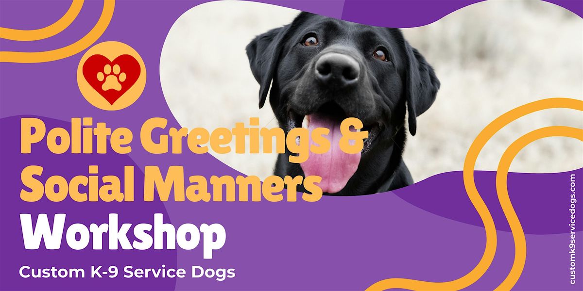 Indoors Polite Greetings & Social Manners Workshop