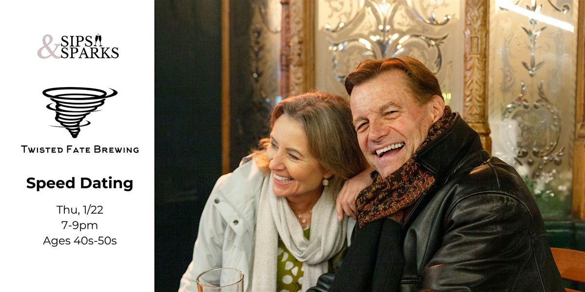 Speed Dating Ages 40s-50s in Danvers, MA at Twisted Fate Brewing