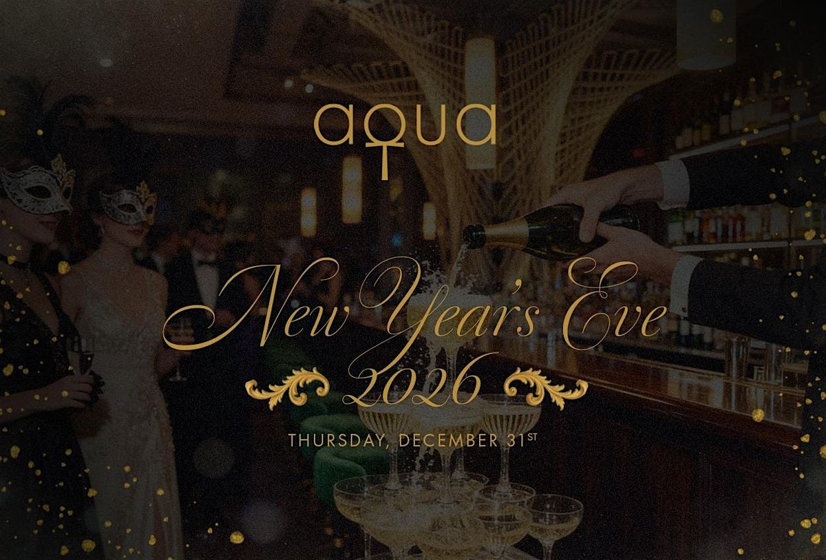 New Year's Eve at Aqua
