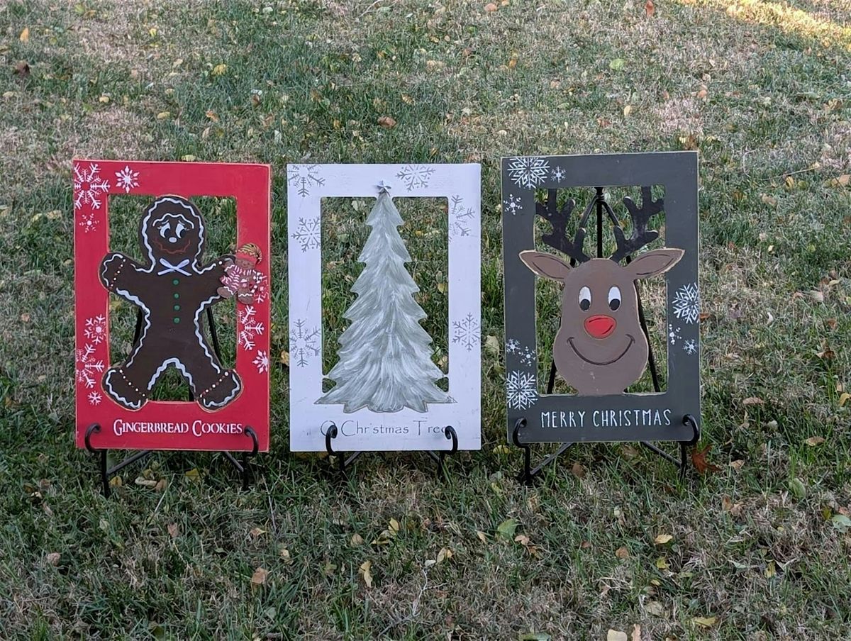 Christmas Frame Paint Night at Silk's Canton December 17