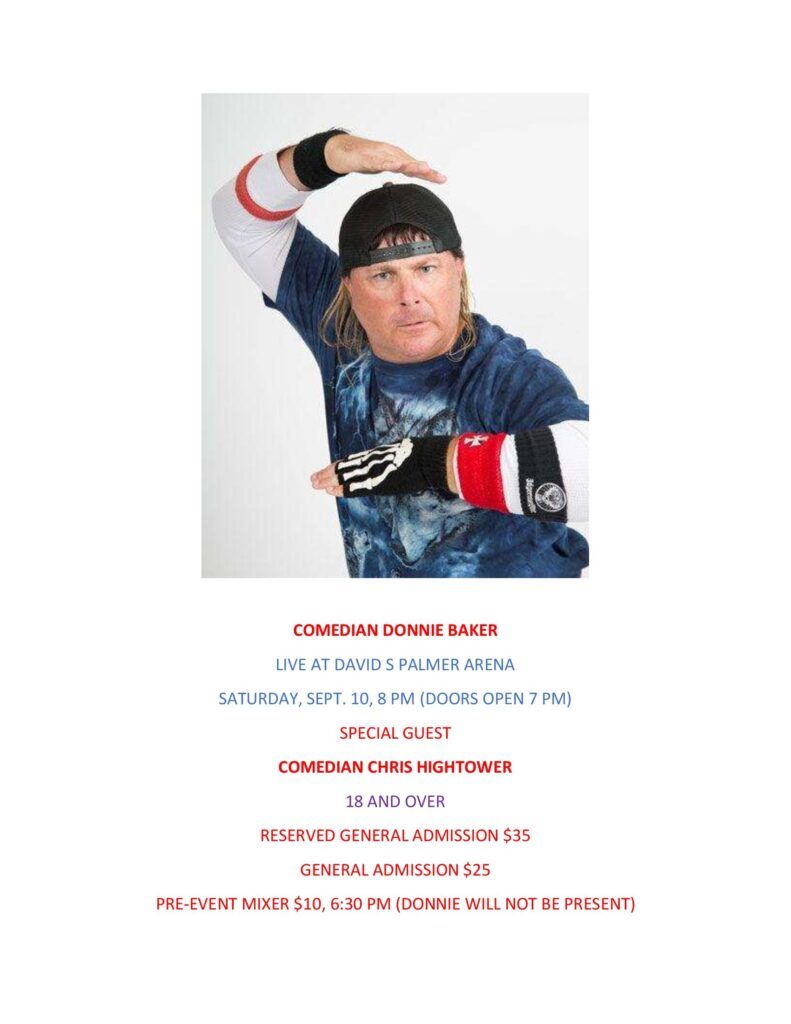 Donnie Baker at South Dakota Military Heritage Alliance Event Center